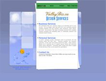 Tablet Screenshot of design.valleybiz.ca